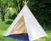 Canvas Teepee, XL, XXL, Large Tall Natural Canvas Tent, Three Sizes, 7 or 8 foot poles