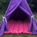 Canvas Kids Teepee Tent 13 COLORS, 5 Sizes, Includes Window, Ships FULLY ASSEMBLED