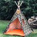 Camouflage Kids Teepee, 5 Sizes Available, Can Include Teepee Mat and Personalized Banner