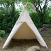 Canvas Kids Teepee Tent, Five Sizes with Window, Custom Order