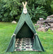 Dark Green Teepee Tent, Dinosaur Teepee