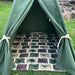 Dark Green Teepee Tent, Dinosaur Teepee